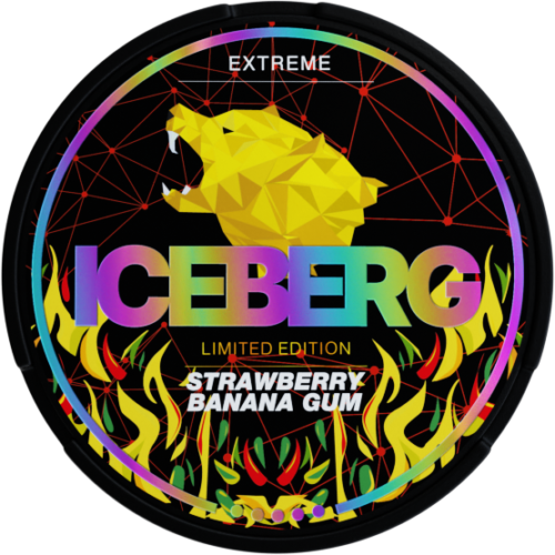 ICEBERG Strawberry Banana Gum Extreme