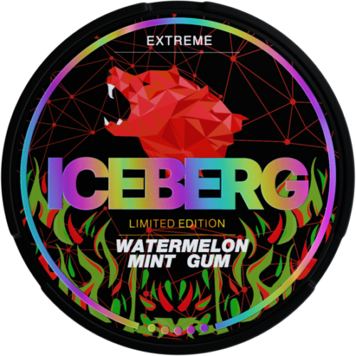 ICEBERG Watermelon Mint Gum Extreme