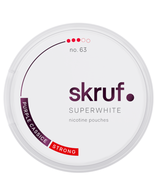 Skruf Super white Purple Cassice no63