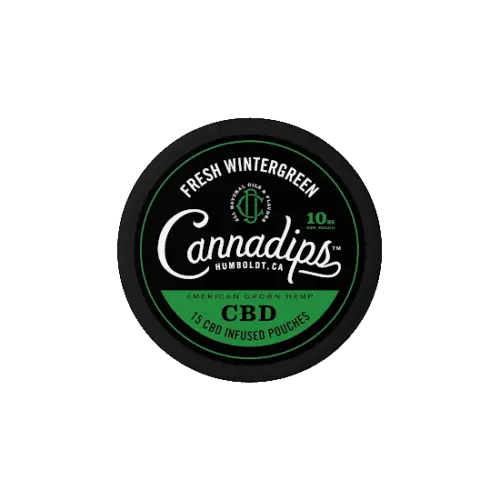 CANNADIPS Fresh Wintergreen CBD