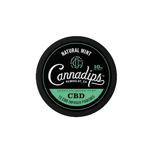 CANNADIPS Natural Mint CBD