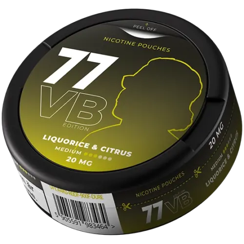 77 Liquorice Citrus 20mg Valtteri Bottas