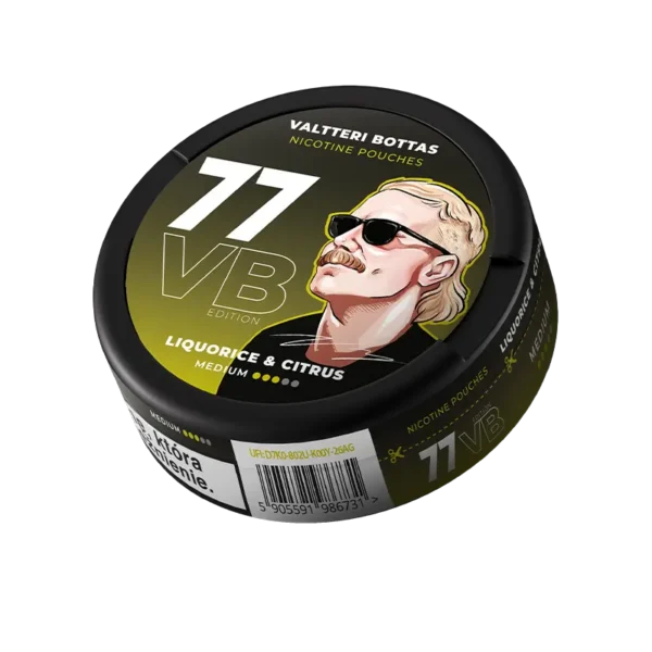77 Liquorice Citrus VB Medium