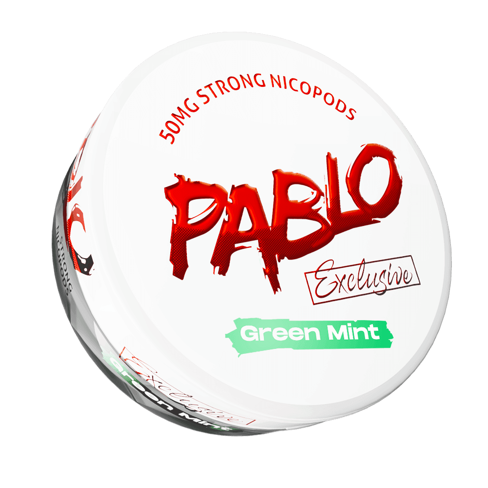 PABLO Exclusive Green Mint 50mg 1 Pablo Exclusive Green Mint