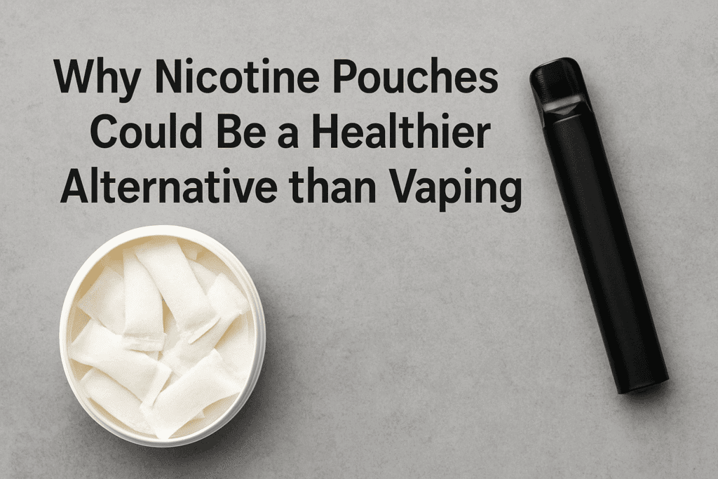 Why Nicotine Pouches Could Be a Healthier Alternative than Vaping Whitelip.com