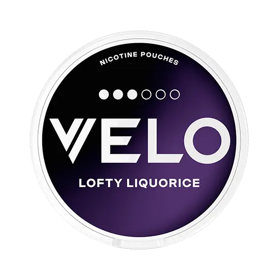 VELO Salty Liquorice 2 velo lofty liquorice