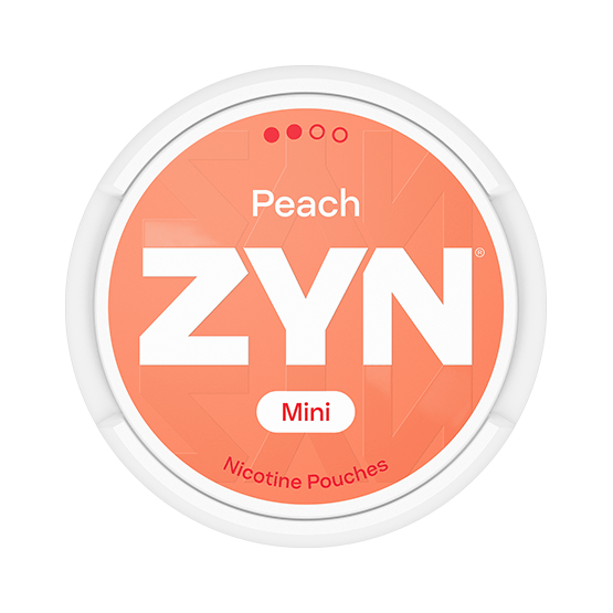 ZYN Peach 3mg 1 zyn dry bellini mini