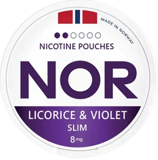 NOR Licorice & Violet Slim 1 NOR Licorice & Violet Slim