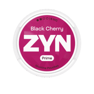 zyn prime black cherry 6-mg