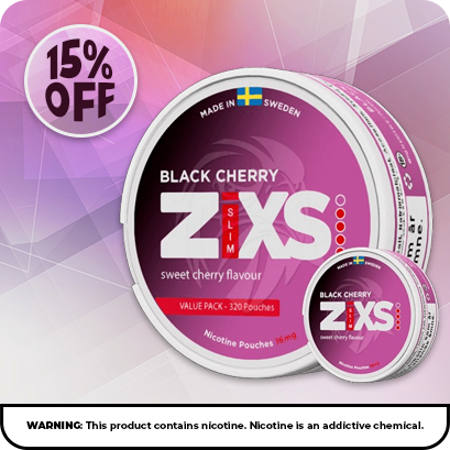 Z!XS Black Cherry Small Banner
