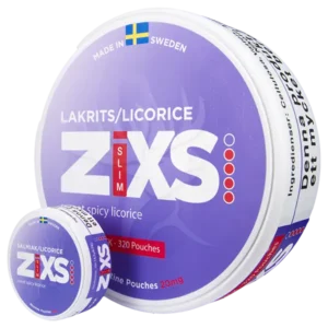 ZIXS Licorice Slim Jumbo Can